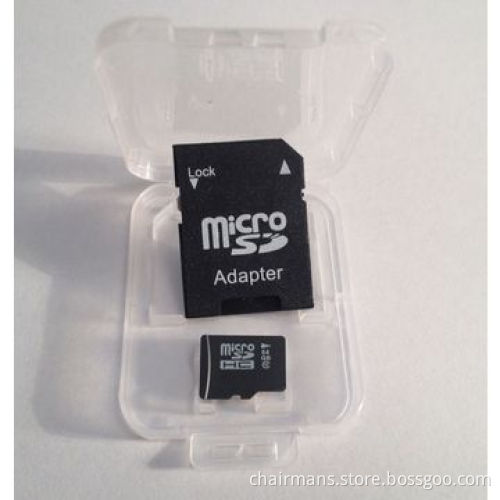 MicroSD card, 1-128GB available